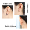 1 Pair Unisex Classic Punk Simple Circle Stainless Steel Earrings For Women Men Cool Round Huggie Hoop Earrings Female Jewelry - Image 6