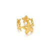 Stainless Steel Exaggerated Big Flower Rings For Women Gold Color Sunflower Finger Ring Female Aesthetic Jewelry Gift - Image 19
