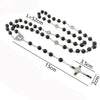 Handmade Necklace Ladies Imitation Vintage Style Pearl Rosary Beads With Cross Pendant Jewelry - Image 2