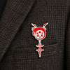 Fullmetal Alchemist Flamel Enamel Pin Homonculus Logo Pendant Brooch Eternal Cycle Badge Adventure Fantasy Manga Anime Cute Gift - Image 5