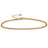 Double-Layer Stainless Steel Chain Anklet in Gold-Tone or Silver-Tone - Image 7