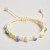 Handmade Colorful Ceramic Bracelet Coffee Cord Adjustable Bohemian Artistic Jewelry 1151 - Image 7