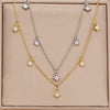 Vintage Stainless Steel Zircon Star Charms Necklaces For Women Elegant Gold Plated Chain Necklace Choker Jewelry - Image 3