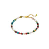 Colorful Beaded Necklace or Bracelet with Pearl Look Accents - Image 15