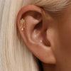 Silver Delicate Star Chinese Knot Earring CZ Dangle Cartilage Studs Birthday Gift for Her Jewelry - Image 6