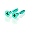 Stainless Steel Screw Stud Earrings in Colorful Finishes 1 Pair - Image 17