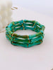 3pcs Acrylic Beaded Elastic Bracelet with Colorful Bamboos for Women's Daily Wear bracelet for women - Image 14