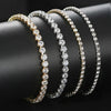 Iced Out 4MM Zircon Tennis Anklet Bracelet for Women Dazzling Bracelet on The Leg Chain Sexy Decoration on Foot Jewelry - Image 4