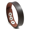 Vintage Irregular Men Leather Bracelets Wide Brown Cuff Wrap Bracelets&Bangles Punk Wristband Women Men Jewelry - Image 7