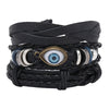 Classic Hand-Woven Leather Bracelet Multilayer Men Bracelets Punk Beads Bangle for Friend Charm Jewelry Gifts - Image 21