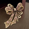Baroque Rhinestone Bow Design Brooch，Unisex, Couple's Accessories, Party Favors，Suit Coat Skirt Decoration，Enhance Charm - Image 5
