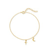 Silver Star Inlaid Opal With Mini Zircon Chain Bracelet For Women Elegant K Gold Jewelry Gift - Image 8