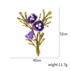 Enamel Hydrangea Brooches for Women Unisex Pearl Flower Pin Plant Lapel Pins Office Party Friend Gifts Jewelry Accessories - Image 35