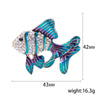 Enamel Goldfish Pins for Women Unisex Enamels Animal Brooches Banquet Party Backpack Gifts Jewelry Accessories - Image 18