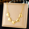 316 Stainless Steel Golden Minimalist Heart Necklace For Women Girl Jewelry Valentine's Day Gift Joyas - Image 7