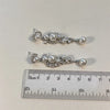 Sparkling Rhinestone Inlaid Imitation Pearl Tassel Earrings, Elegant Banquet Party Charm Jewelry, Gifts - Image 6