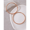 3.0 60/65mm Classic Stainless Steel Round Bracelet Bangle Pvd Plated Stylish Metal Simple Daily Jewelry - Image 4
