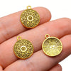 10pcs 20 17mm Antique Tibetan Silver Bronze Copper Plated Charms Pendants Bracelet Necklace Accessories Earring Flowers - Image 16