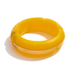 63mm Matte Color Acrylic Resin Round Thick Wrist Bracelet Bangle Stainless Steel Summer Statement Big Jewelry - Image 10