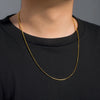 Round Snake Chain Necklace in Stainless Steel 0.9mm to 2mm - Image 19