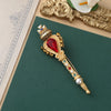 Women Pearl Crystal Baroque Brooches Cross Crown Vintage Badges Pins Lady Clothing Coat Banquet Brooch Pin - Image 11