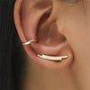 Bohemian Gold Color No Piercing Crystal Rhinestone Leaves Ear Cuff Earrings for Women Wedding Jewelry - Image 7