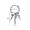 ZS 1 PC Hip Hop Sword Hoop Earring Men Jewelry Dangle Earrings Stainless Steel Round Ear Hoop Cone Chain Punk Jewelry Gift Women - Image 14