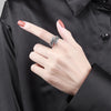 Silver Angel Wing Feather Stackable Open Rings For Women Beautiful Jewelry Accessories Prevent Allergy - Image 4