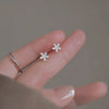 Crystal Stud Earrings in Floral and Butterfly Designs - Image 11