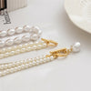 Imitation Pearl Heart Pendant Necklace with Toggle Clasp - Image 28