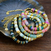 Colorful Beaded Bracelet with Mixed Round Beads - Image 3