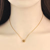 Rose Pendant Necklace for Women Gold Plated Stainless Steel Flower Jewelry Anniversary Wedding Gift - Image 6