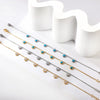 Blue Stone Anklets for Women Bracelet on Leg Stainless Steel Women's Chain Anklets Wedding Party Jewelry - Image 2