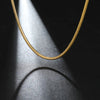 Round Snake Chain Necklace in Stainless Steel 0.9mm to 2mm - Image 21