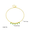 316L Stainless Steel Butterfly Moon Lock Blue Eyes Pendant Necklace For Women Multilayer Choker Chain Jewelry Gifts - Image 30
