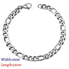 Stainless Steel Couple Men/Woman Bracelets Curb Cuban Link Chains On Hand Rock Bracelet Wrist Jewelry Gifts - Image 30