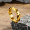 Mobius Ring for Men, Oxidized Twisted Stainless Steel Finger Band,Retro Endless Love Anniversary Gift for Him - Image 7
