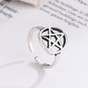 Silver Star Adjustable Rings For Women Engagement Jewelry Accessories Jewellery Money - Image 3