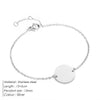 Stainless Steel Bracelets for Women Adjustable Chain Charm Bracelets Women Minimalist Round Bracelet Jewellery - Image 8