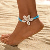 Bohemian Style Rice Beads Anklets for Women Five Shell Flower Anklet Bracelect Party Beach Jewelry Collar Girls Feet Chain - Image 4