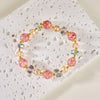 Colorful Crystal Bead Bracelet with Elastic Rope - Image 15