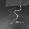 Double-Layer Snake Bone Chain Anklets for Women Simple Gold Color Personality Flat Foot Chain Body Jewelry Accessories - Image 5