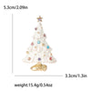Christmas Rhinestone Christmas Tree Brooches for Women Unisex Enamel Botanical Pin Office Party Friend Gifts Jewelry Accessories - Image 13