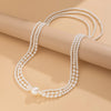 Ingemark Baroque Multilayer Imitation Pearl Long Chain Necklace Women Creative Elegant Sweater Chain Neck Accessories Jewelry - Image 6
