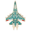 Classic Aircraft Model Fighter Jet Shaped Enamel Pins Funny B2 Bomber Design Golden Brooches - Image 7