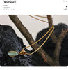 Stylish Green Glass Crystal Water Drop Pendant Necklace for Women 316l Stainless Steel Cast Gold Color Jewelry - Image 16