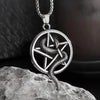 Vintage Gothic Snake Coiled Demon Skull Pendant Necklace for Men Boys Rock Party Halloween Jewelry Gift - Image 18