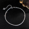 Silver Zircon Bracelets For Women Elegant Double Layer Star Moon Bracelet Party Wedding Anniversary Jewelry Gifts - Image 9