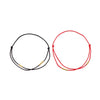 Red or Black Cord Bracelet with Bead Detail and Adjustable Fit - Image 12
