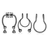 3/24pcs 316L Stainless Steel Fake Magnetic Septum Nose Hoop Ring,Horseshoe Clip On Nose Ring No-Pierced Septum Ring - Image 8